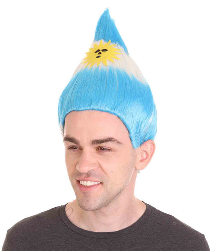 Argentina Flag Troll Wig