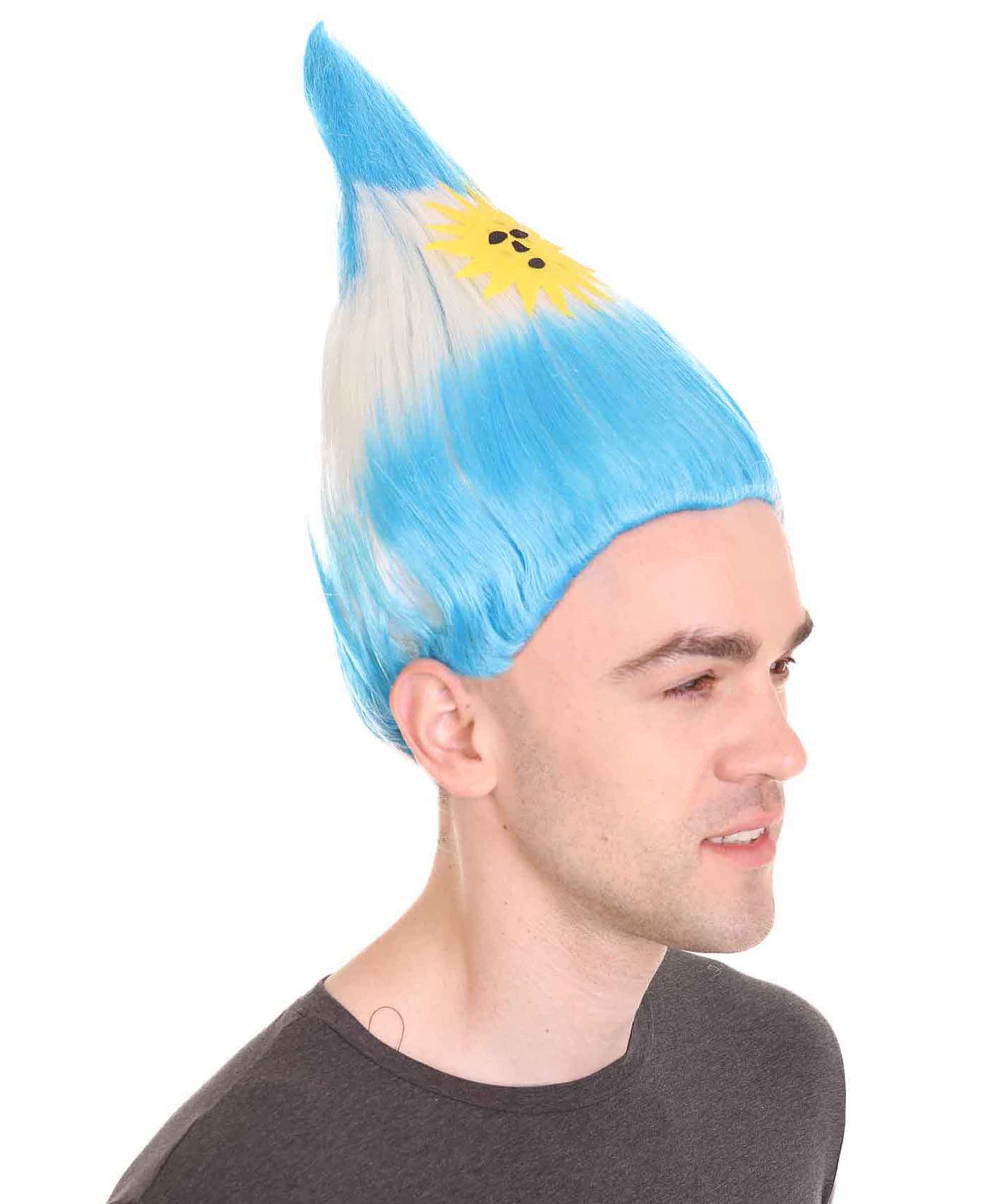 Argentina Flag Troll Wig