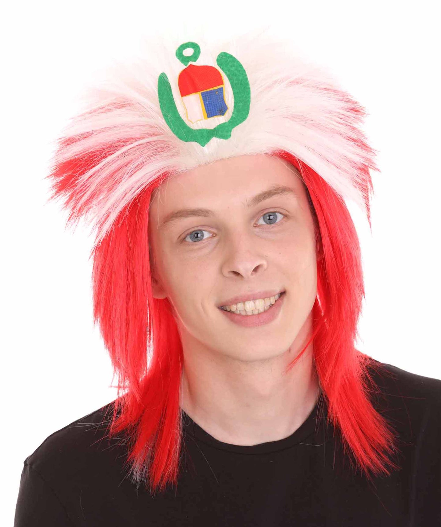 Peru Flag Sport Wigs