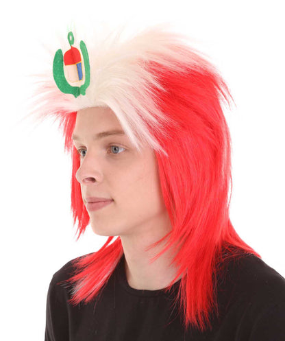 Peru Flag Sport Wigs