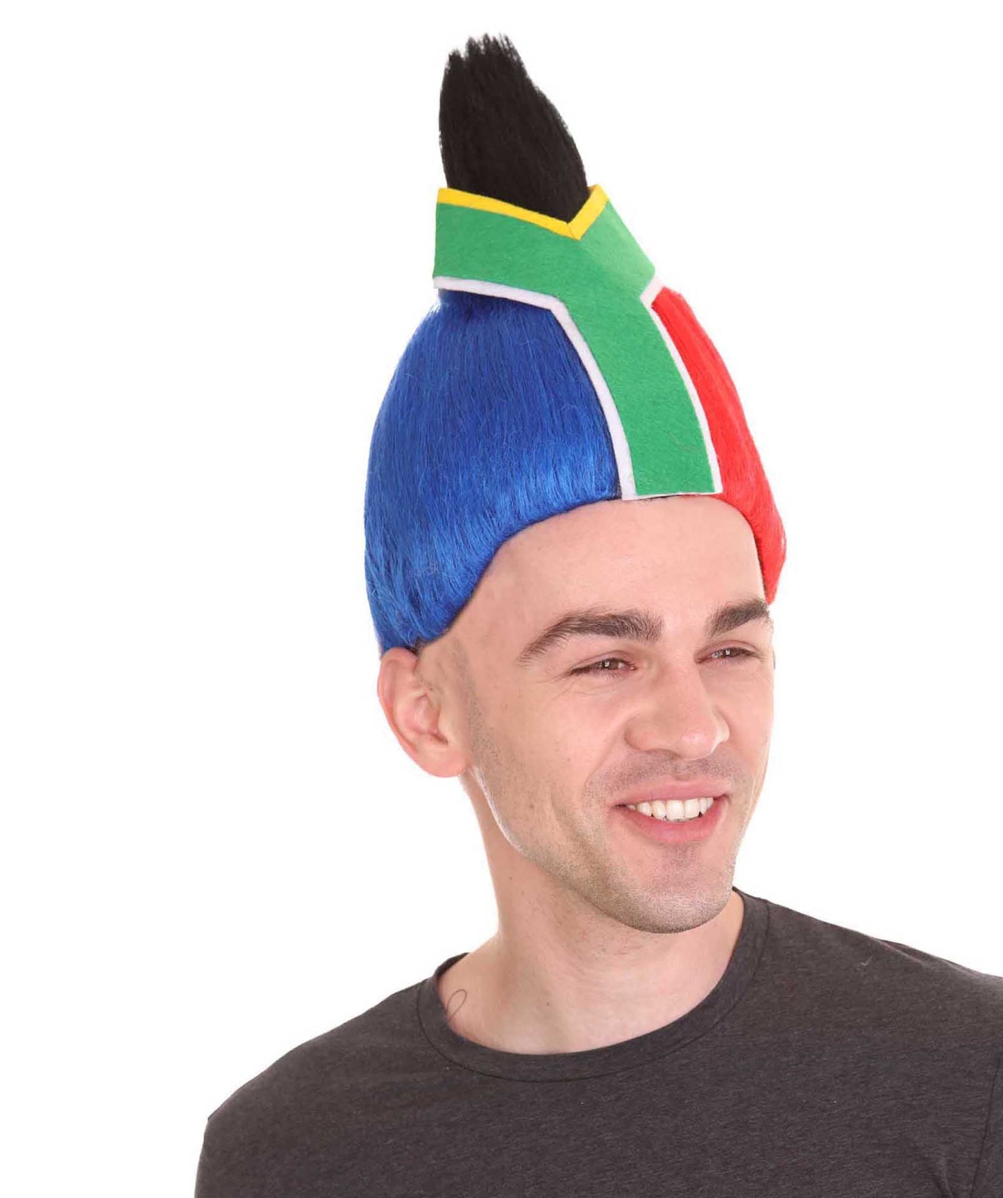 Africa3 Flag Troll Wig