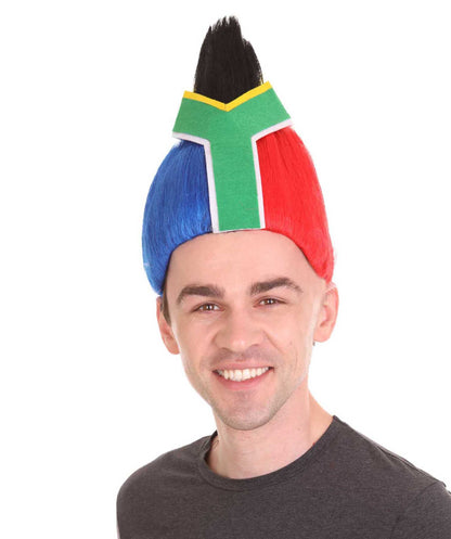 Africa3 Flag Troll Wig