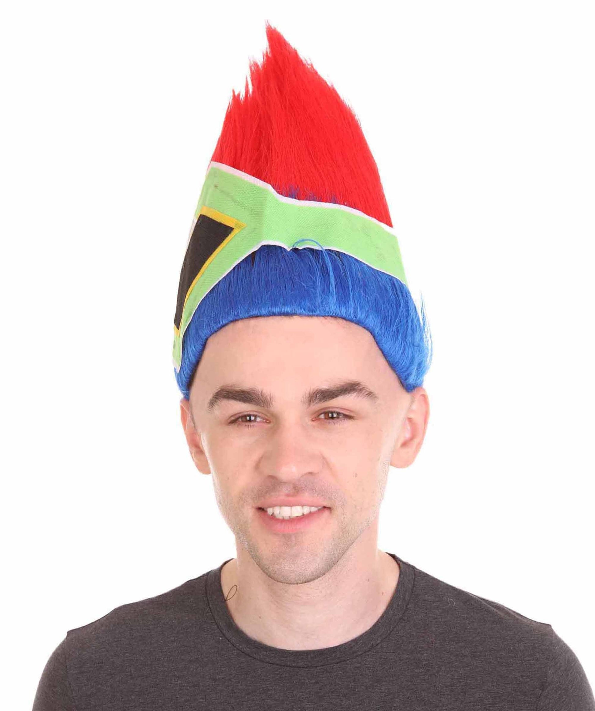 Africa1 Flag Troll Wig