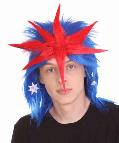 Australia Flag Sport Wigs