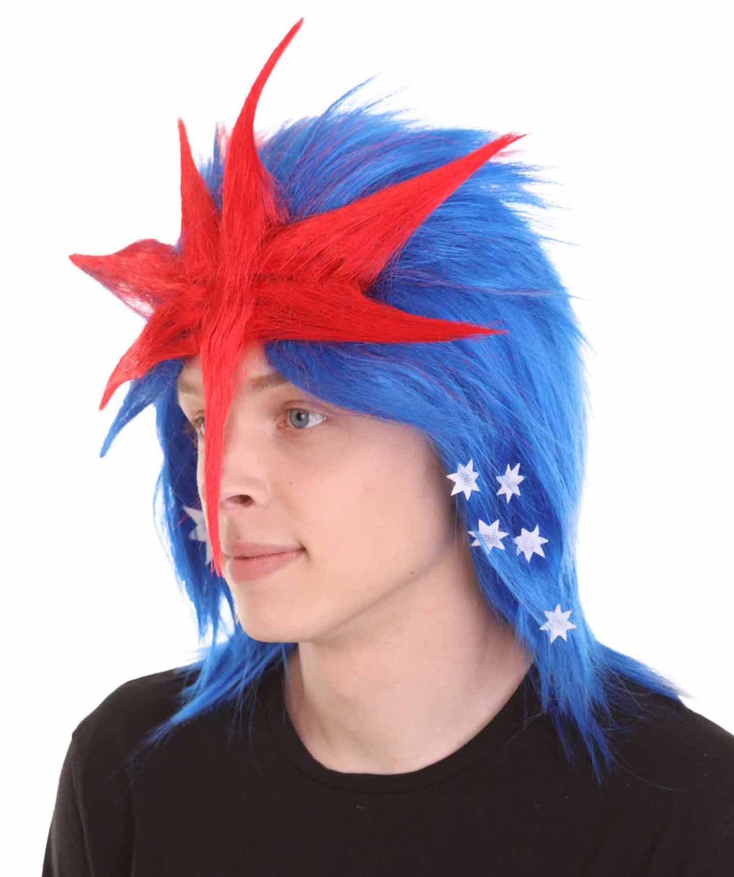 Australia Flag Sport Wigs