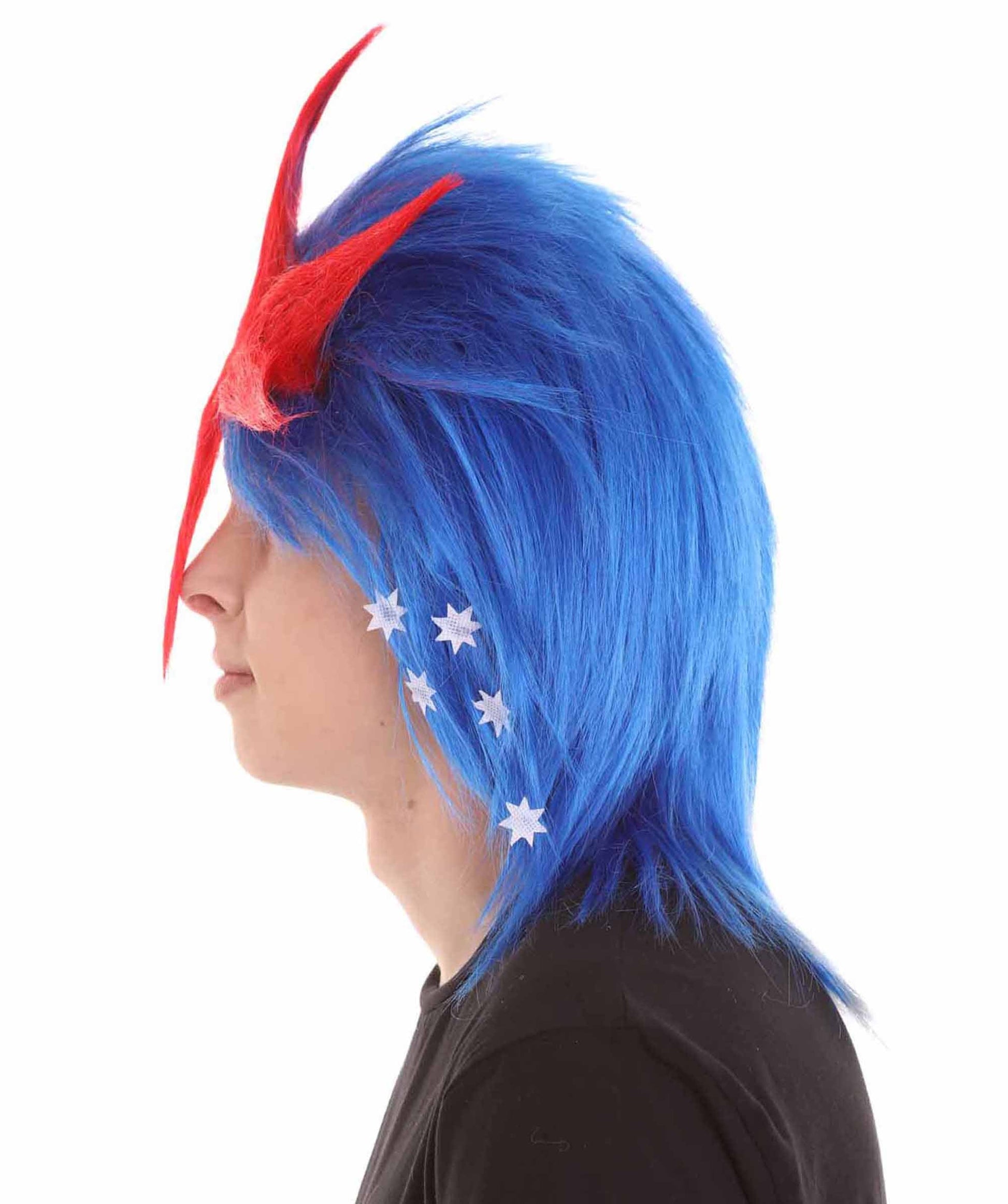 Australia Flag Sport Wigs