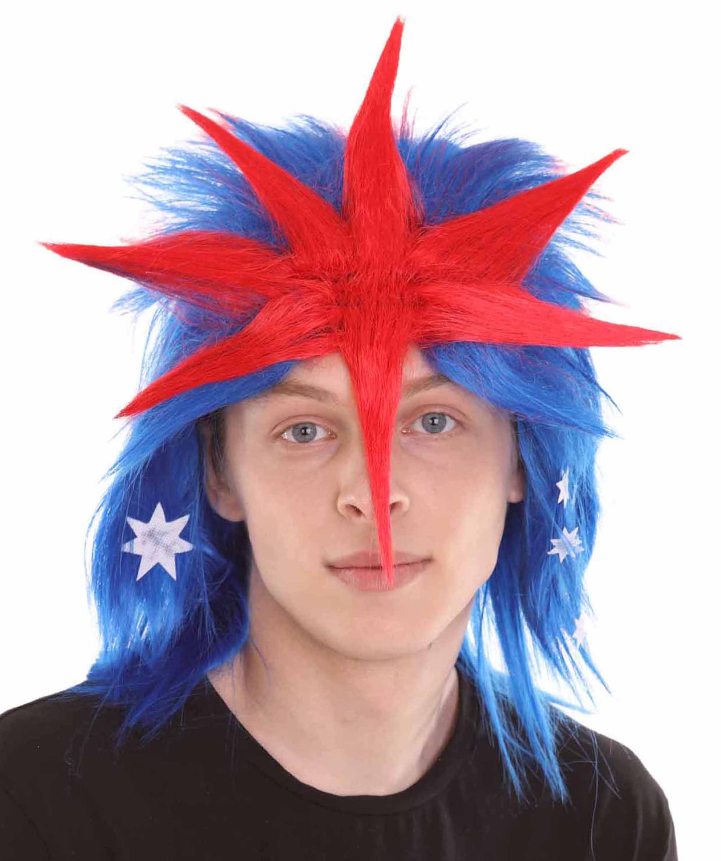 Australia Flag Sport Wigs