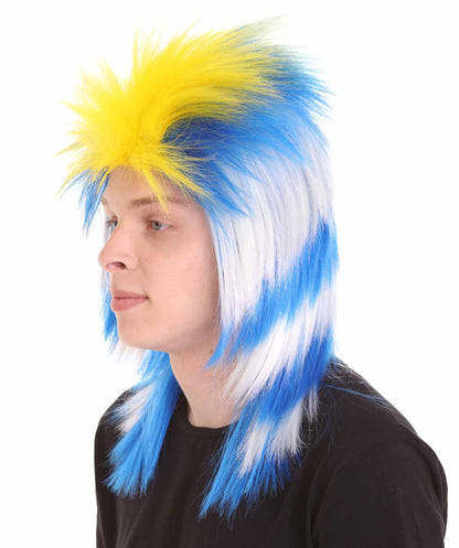 Uruguay Flag Sport Wigs