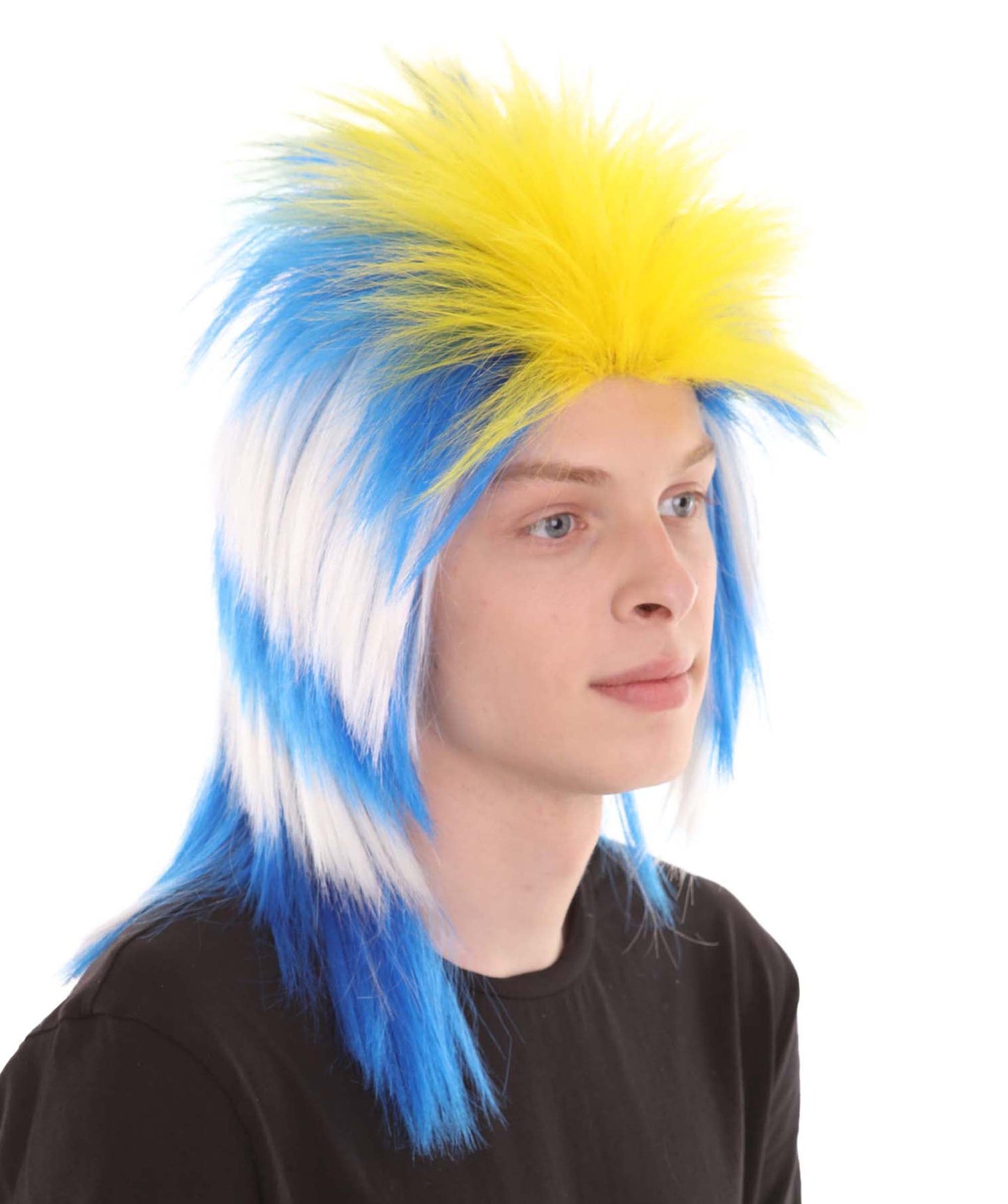 Uruguay Flag Sport Wigs