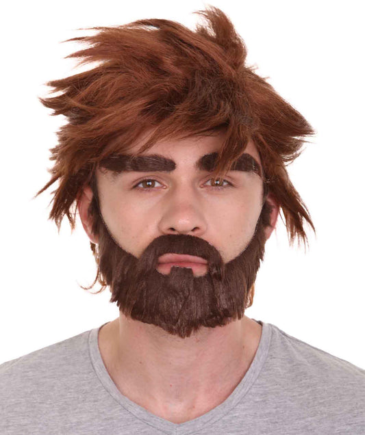 Burgundy Movie Character Wig