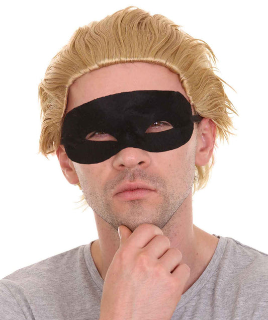 Men's Superhero Son Wig with Mask Set | Movie Fancy Halloween Wig | Premium Breathable Capless Cap