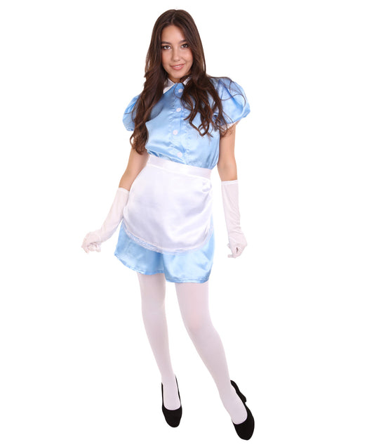  Medium Blue French Maid costume