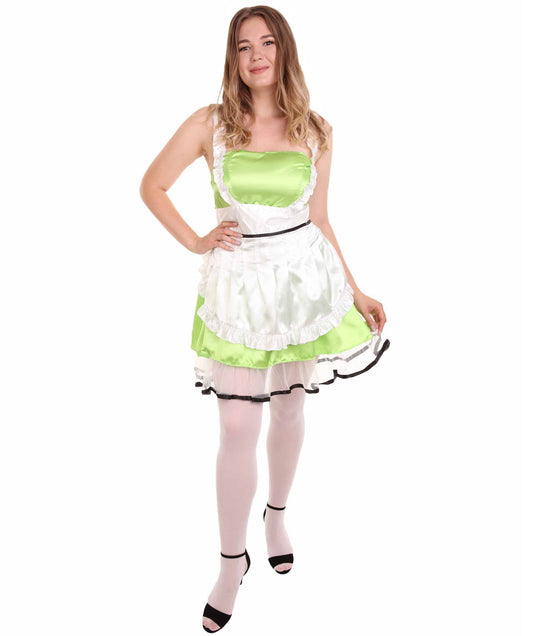  Sexy Lime French Maid Costume