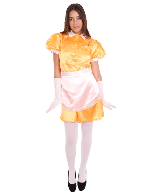 French Apron Maid Uniform Costume