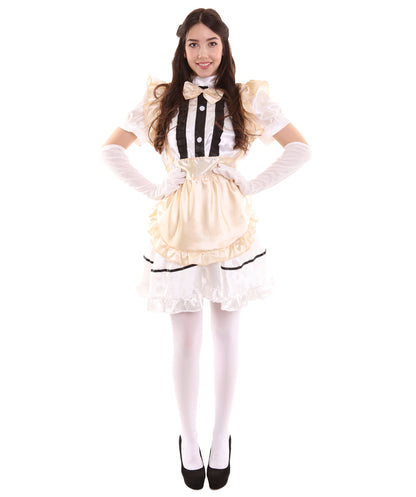 French Maid Copper Uniform Costume 