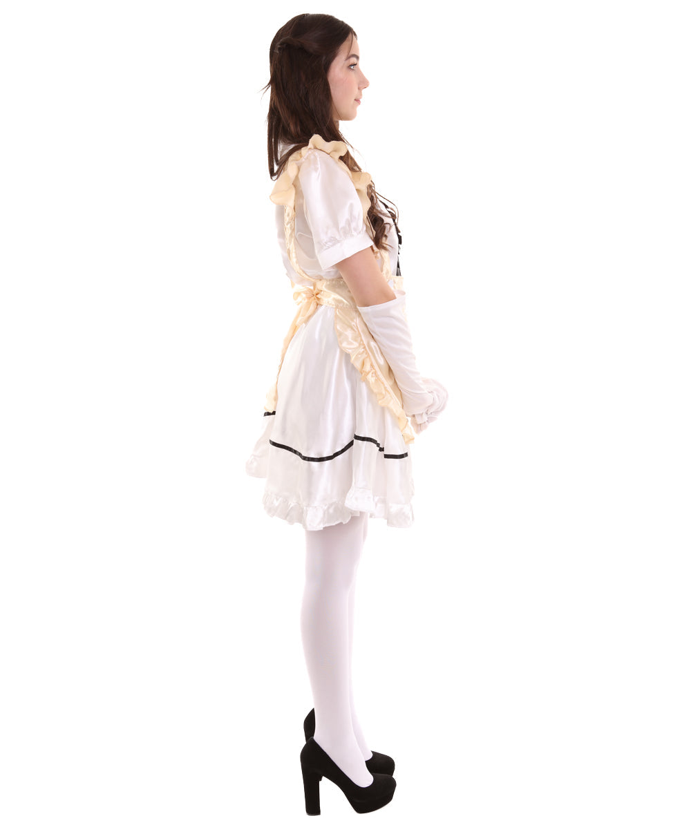 French Maid Copper Uniform Costume 