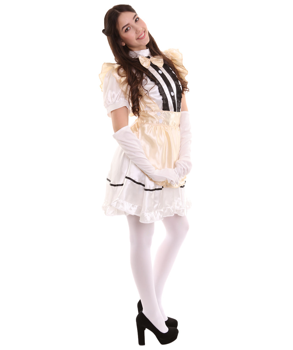 French Maid Copper Uniform Costume 