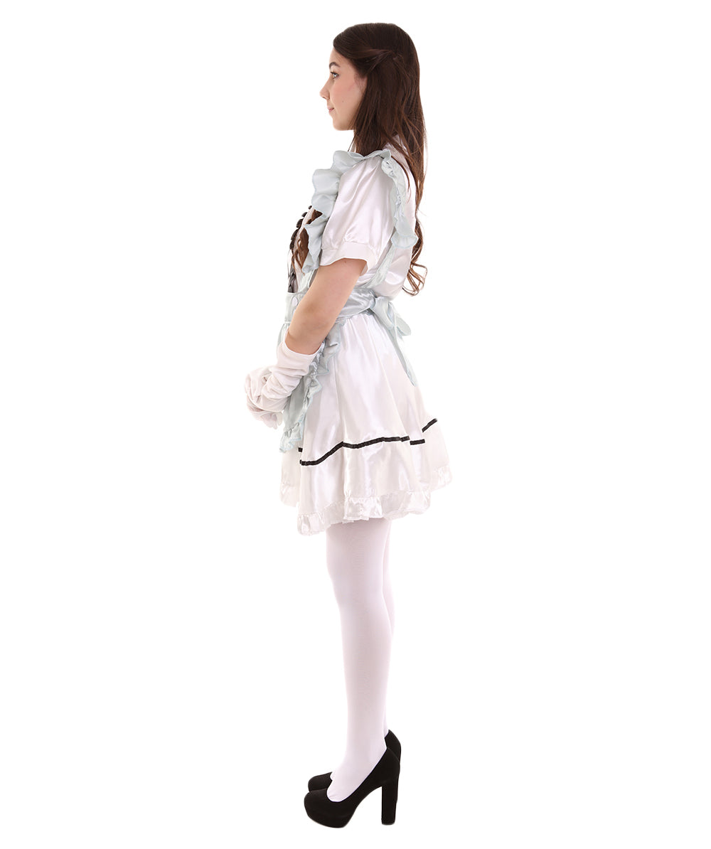 Silver French Maid Costume 