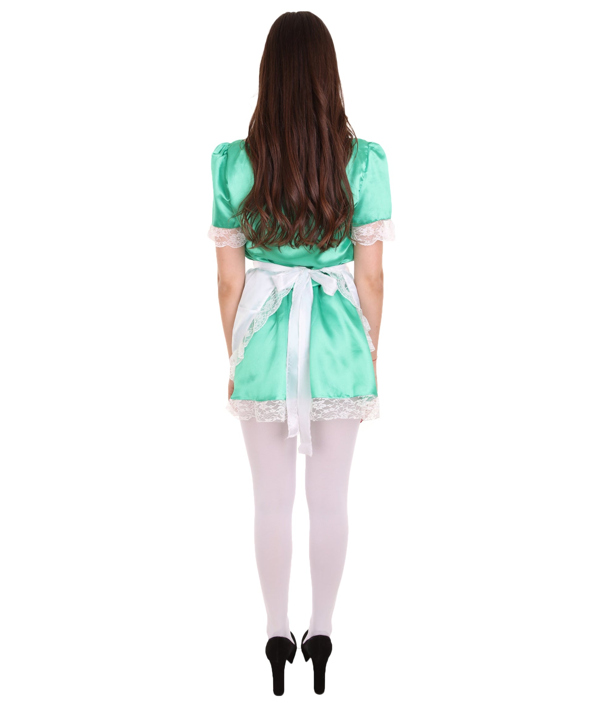 Green Traditional Maid Costume