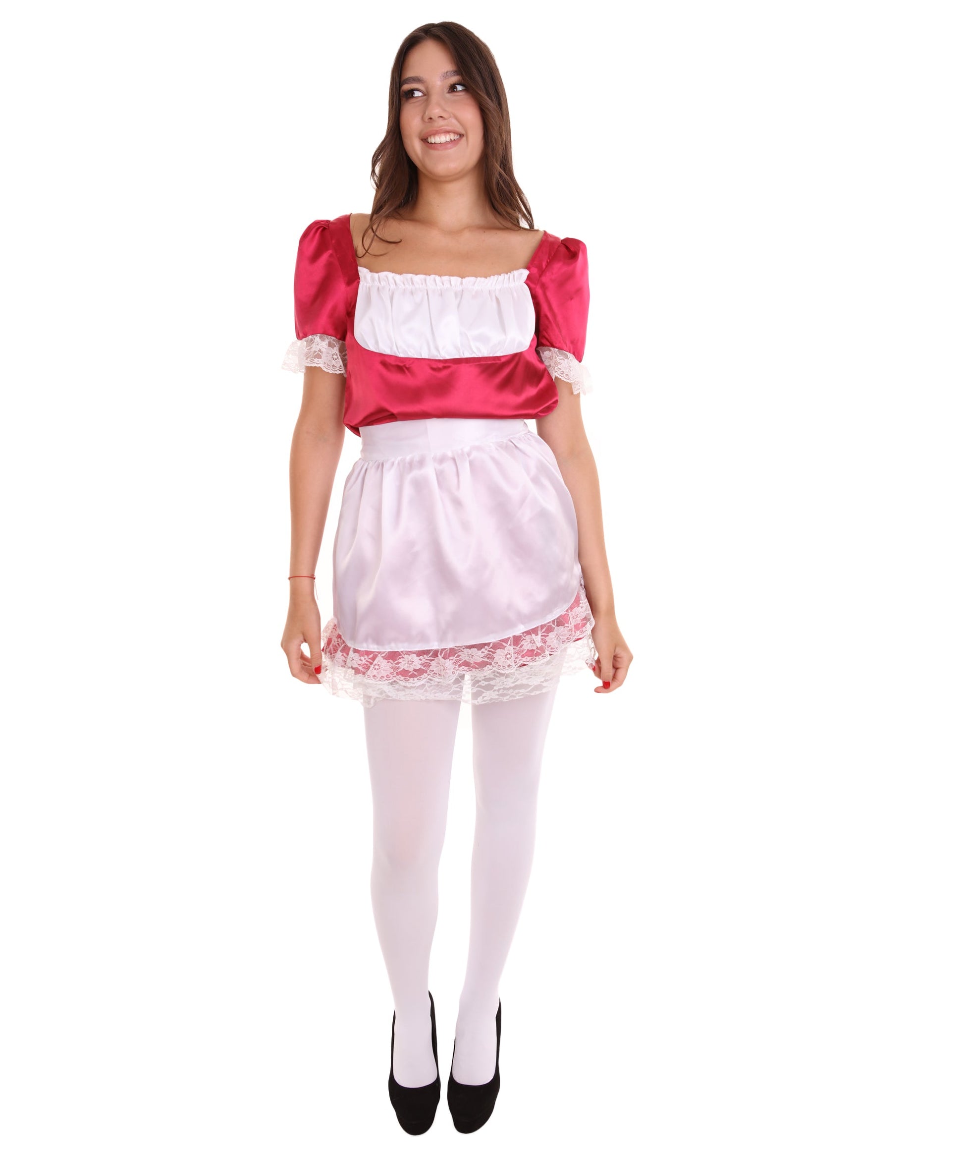 Dark Red Uniform Costume