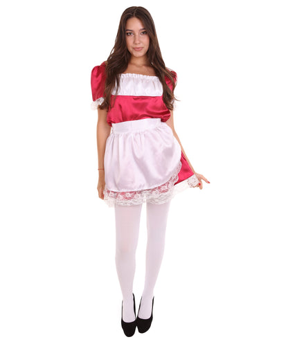 Dark Red Uniform Costume