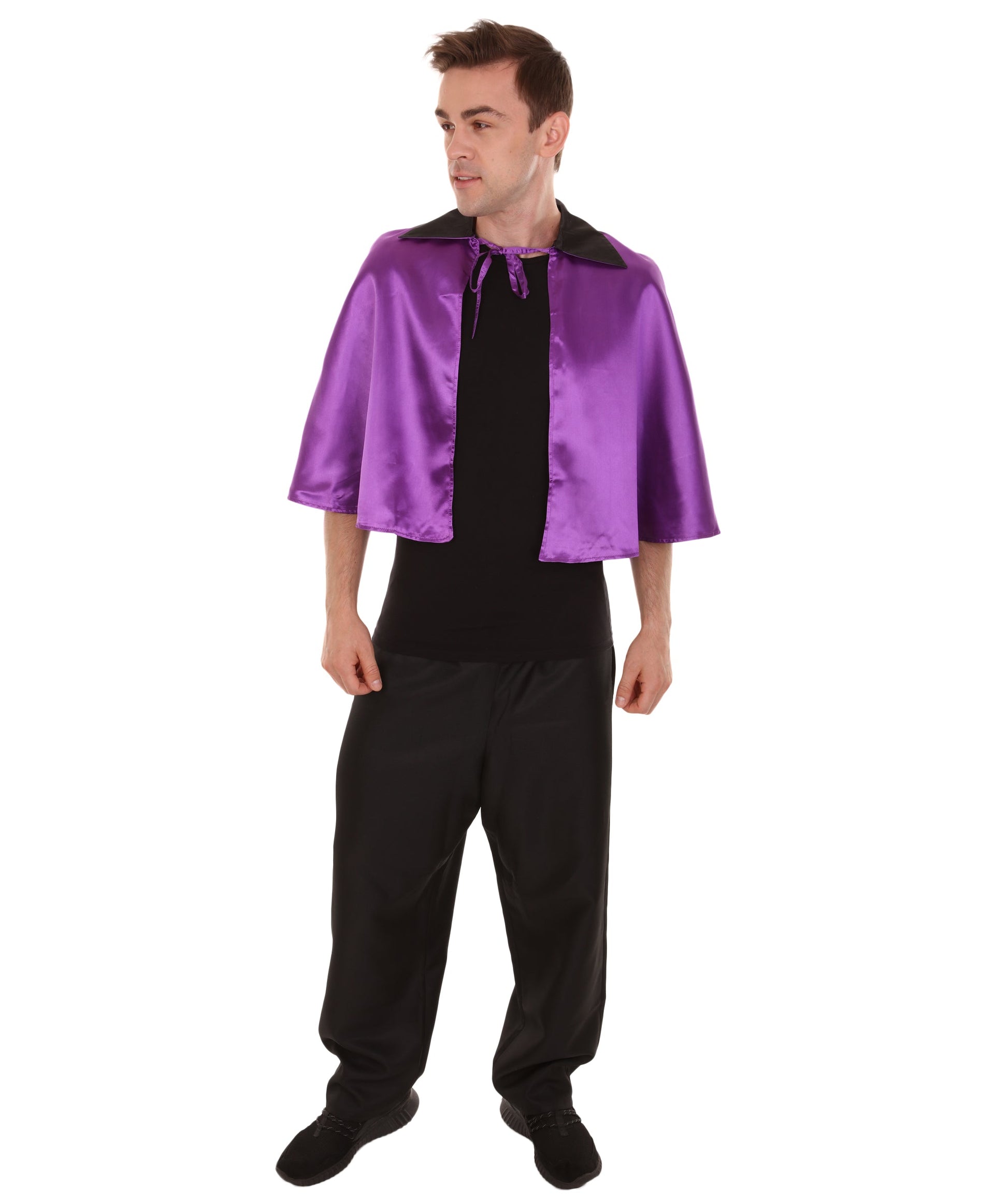 purple vampire cape