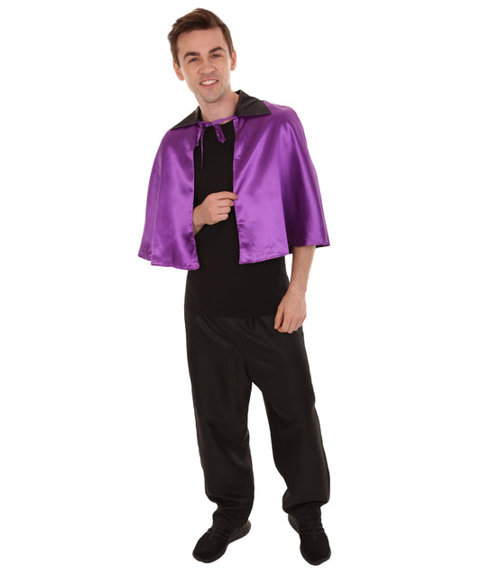 purple vampire cape