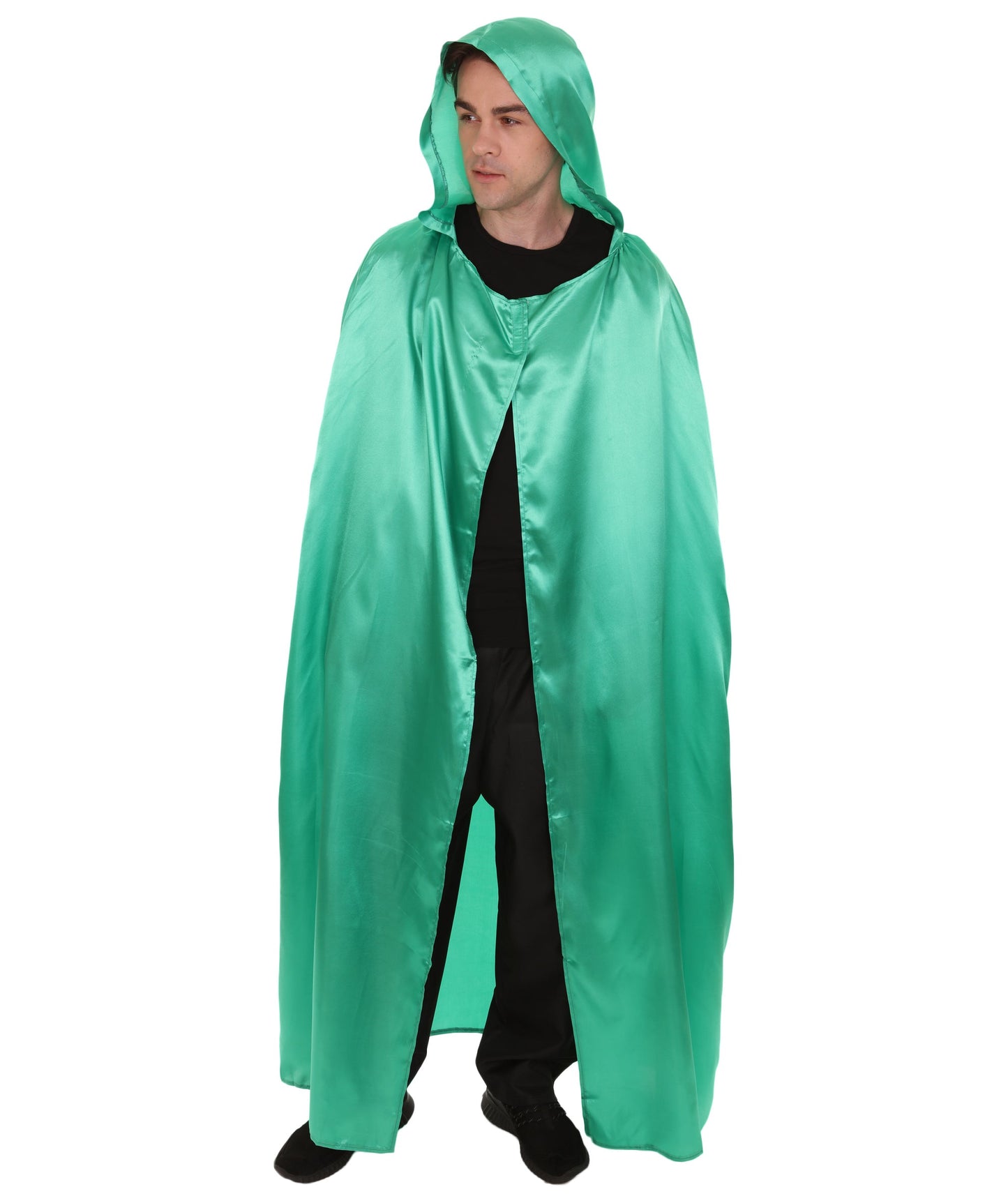 Green Hooded Cape Costume