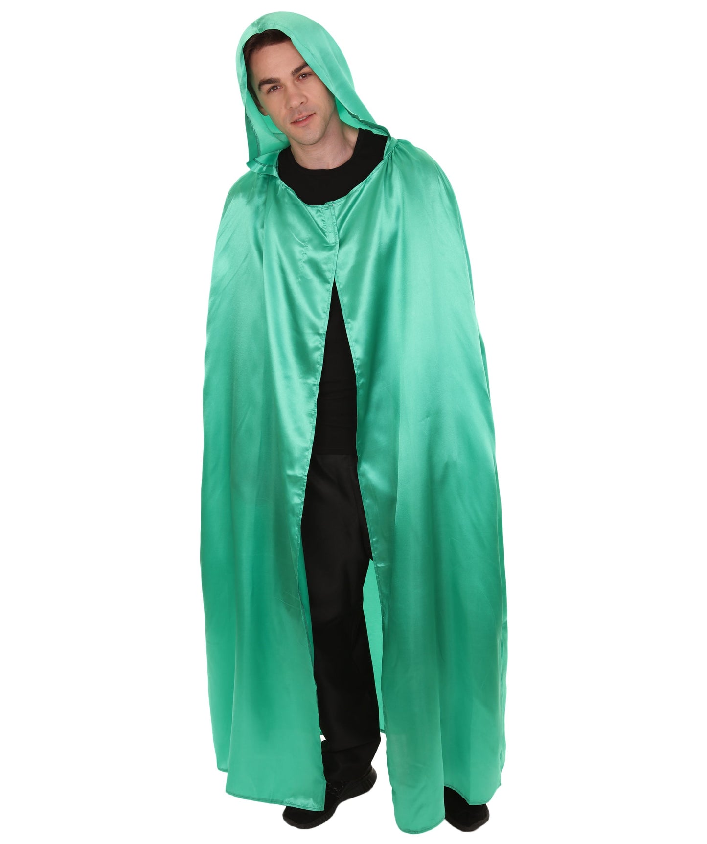 Green Hooded Cape Costume