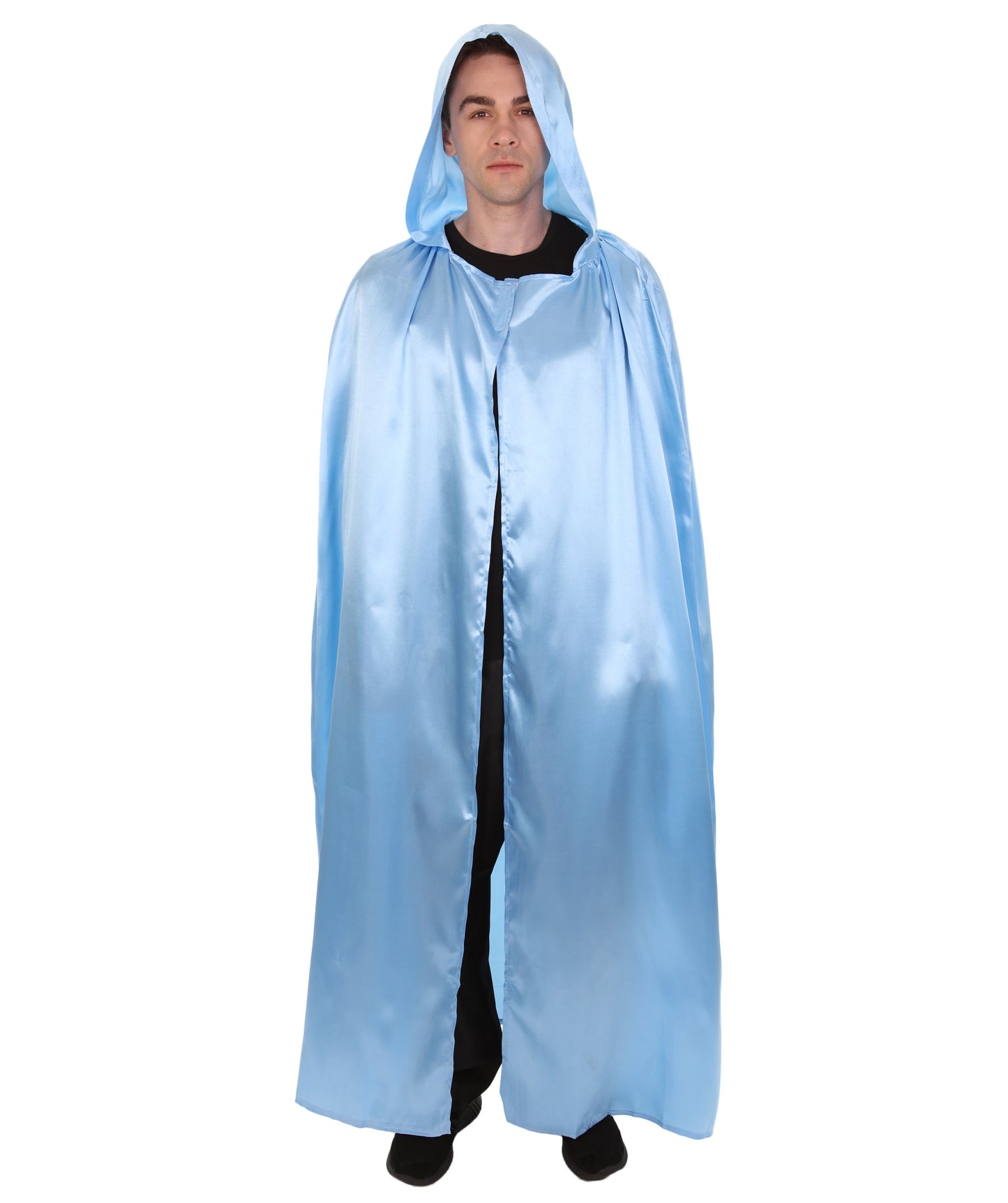 Blue Hooded Cape Costume