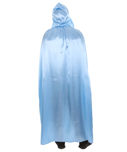 Blue Hooded Cape Costume