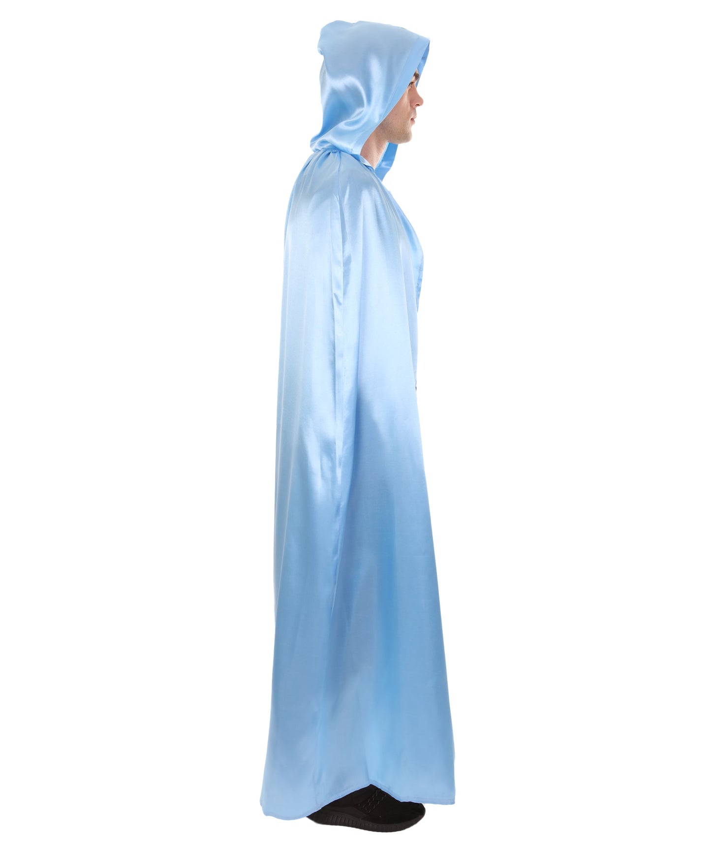 Blue Hooded Cape Costume