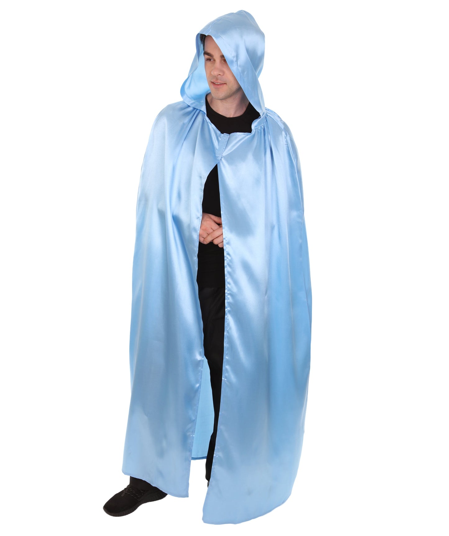 Blue Hooded Cape Costume