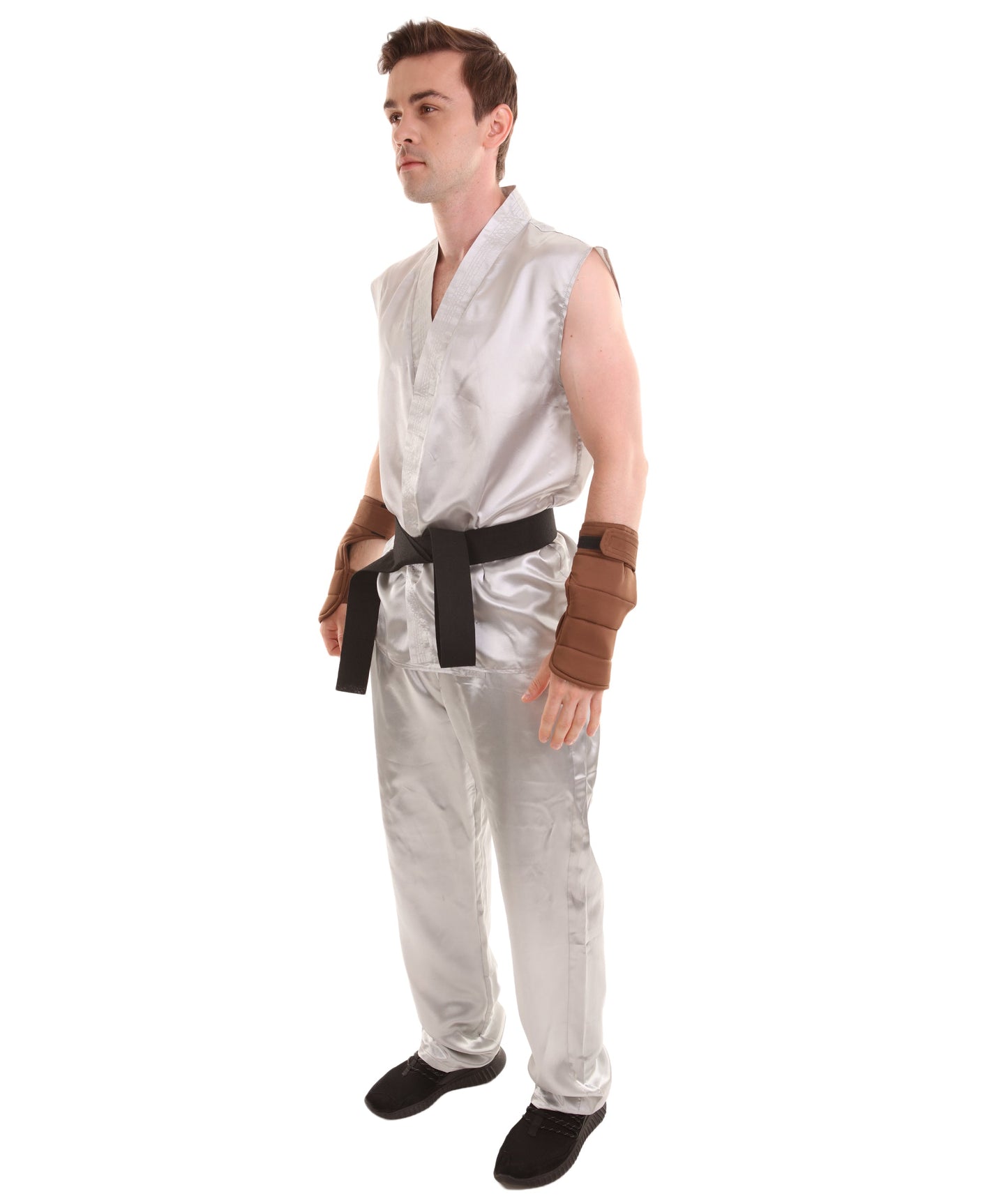 Silver Men's Karate Fancy Costume