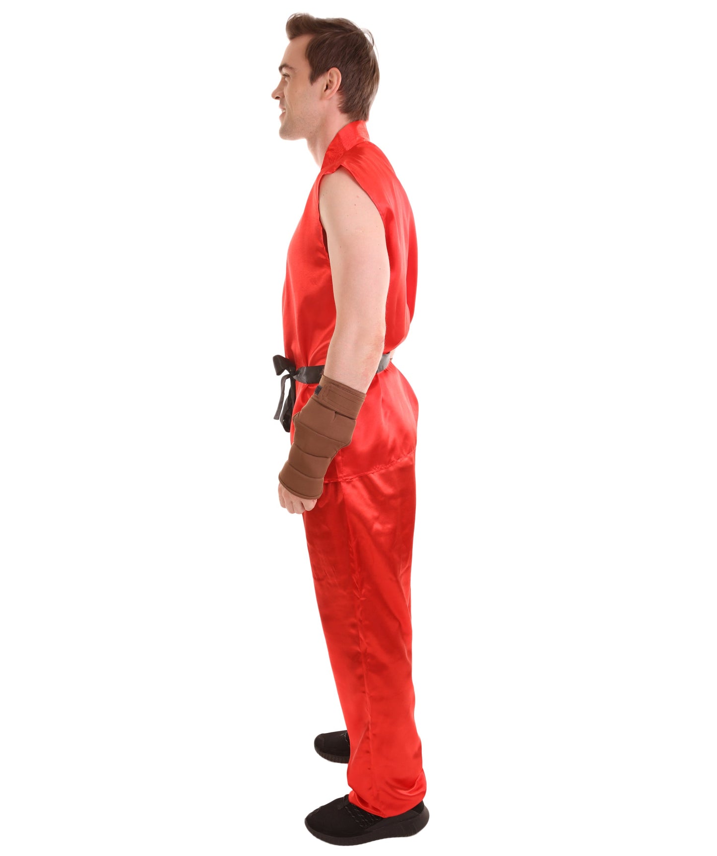 Red Men's Karate Fancy Costume