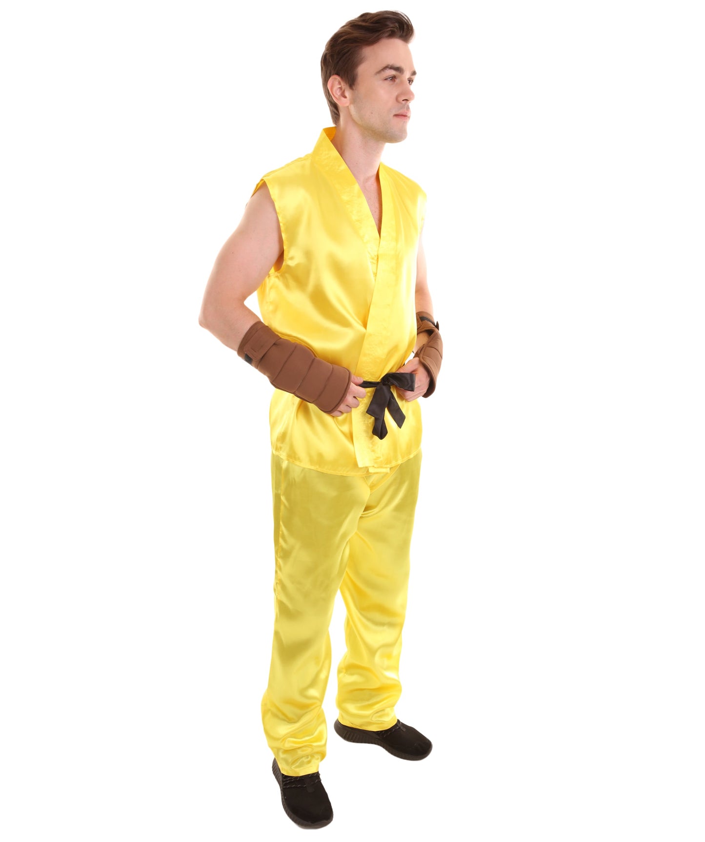 Gold Men's Karate Fancy Costume