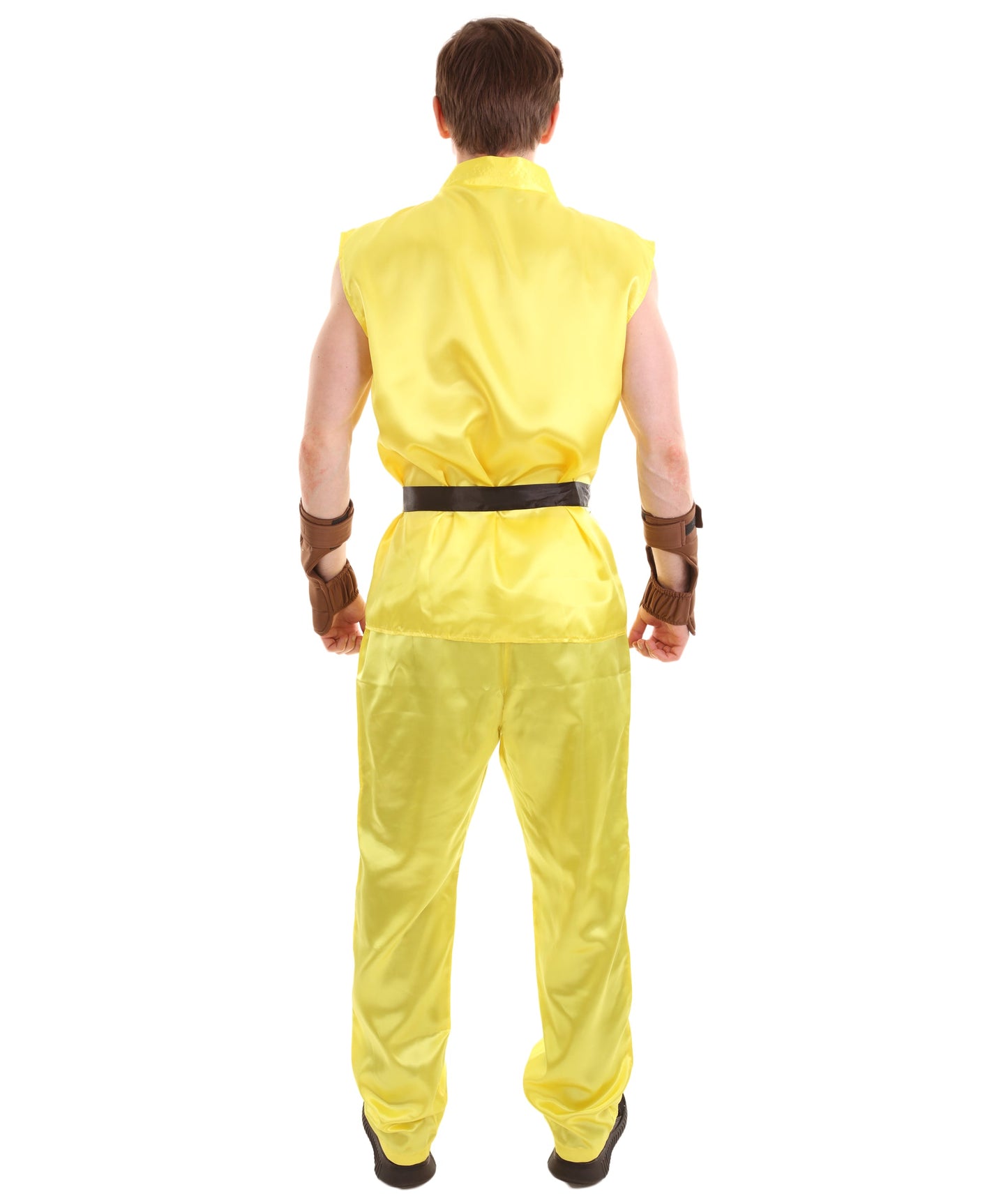 Yellow Men's Karate Fancy Costume