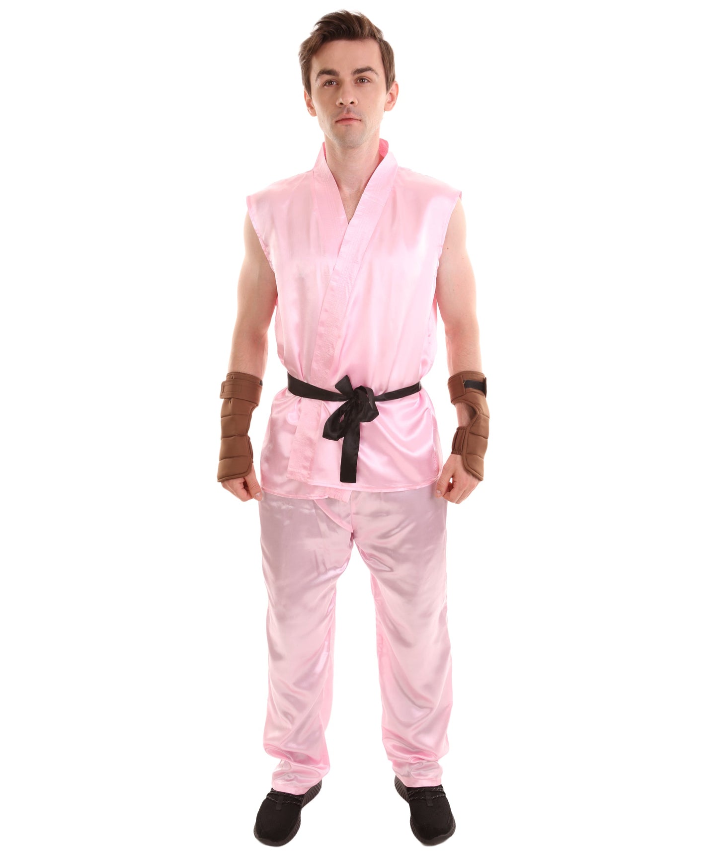 Pink Men's Karate Fancy Costume