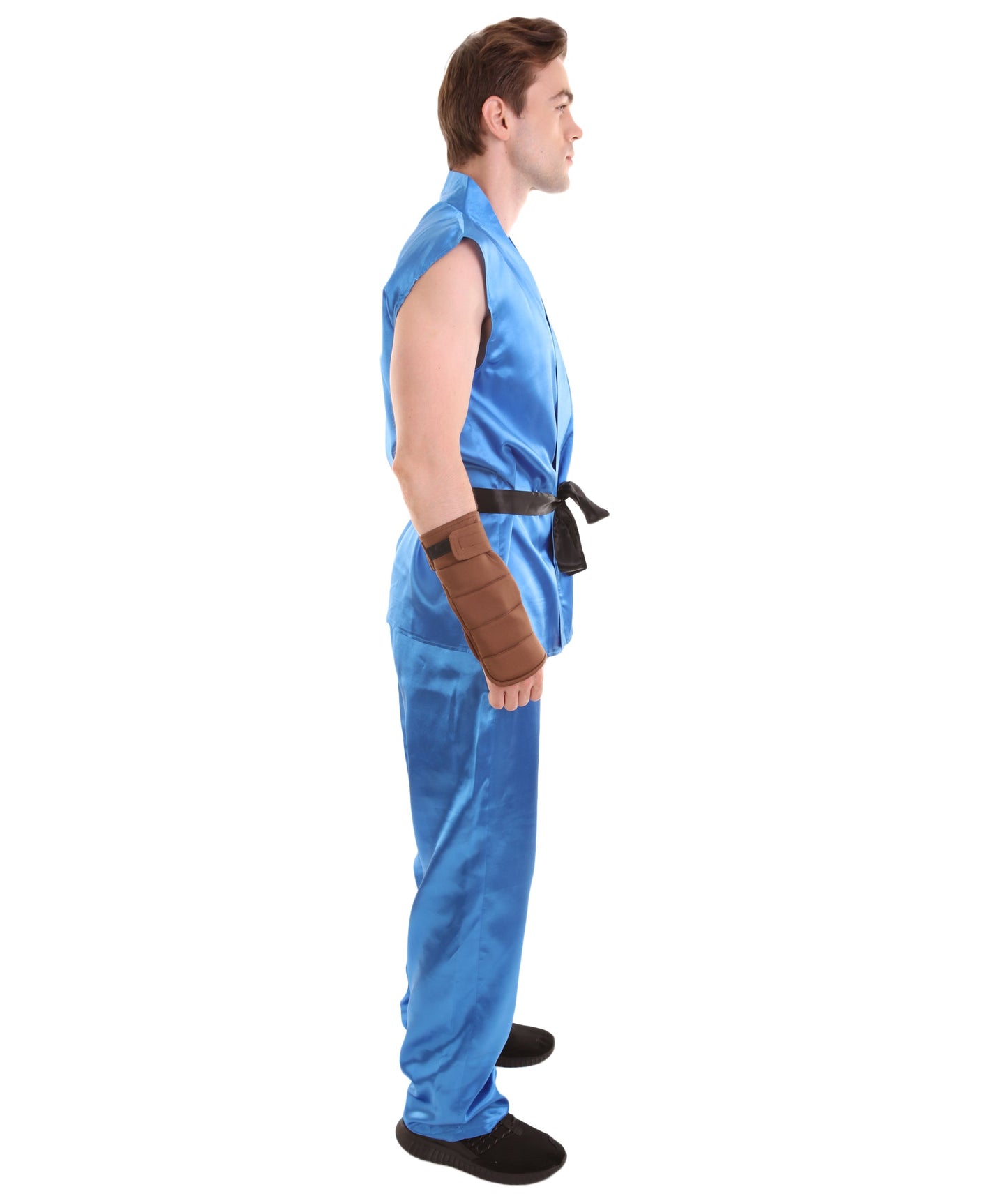 Blue Men's Karate Fancy Costume