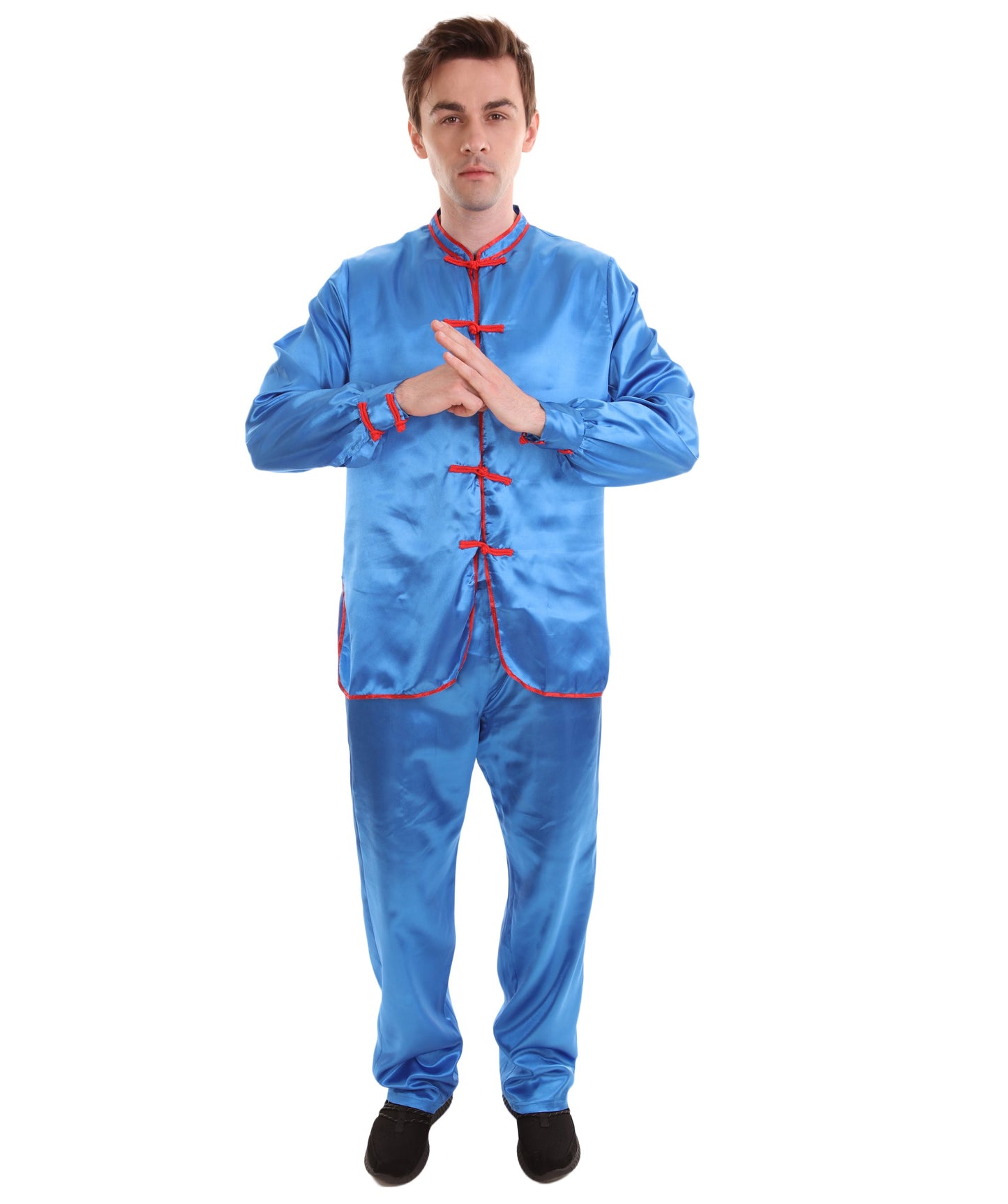 Blue Chinese Traditional Kung Fu Costume