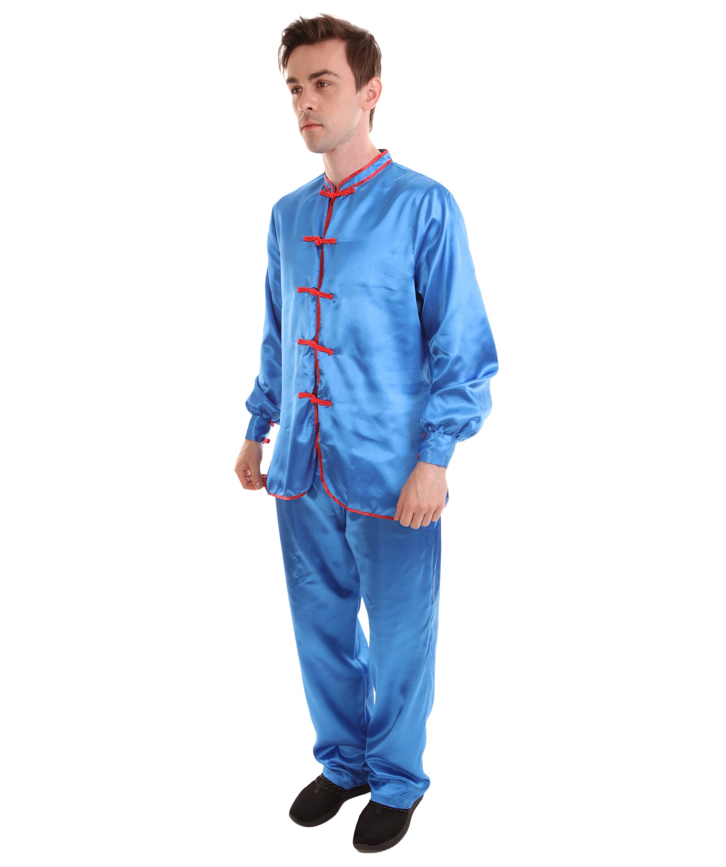 Blue Chinese Traditional Kung Fu Costume