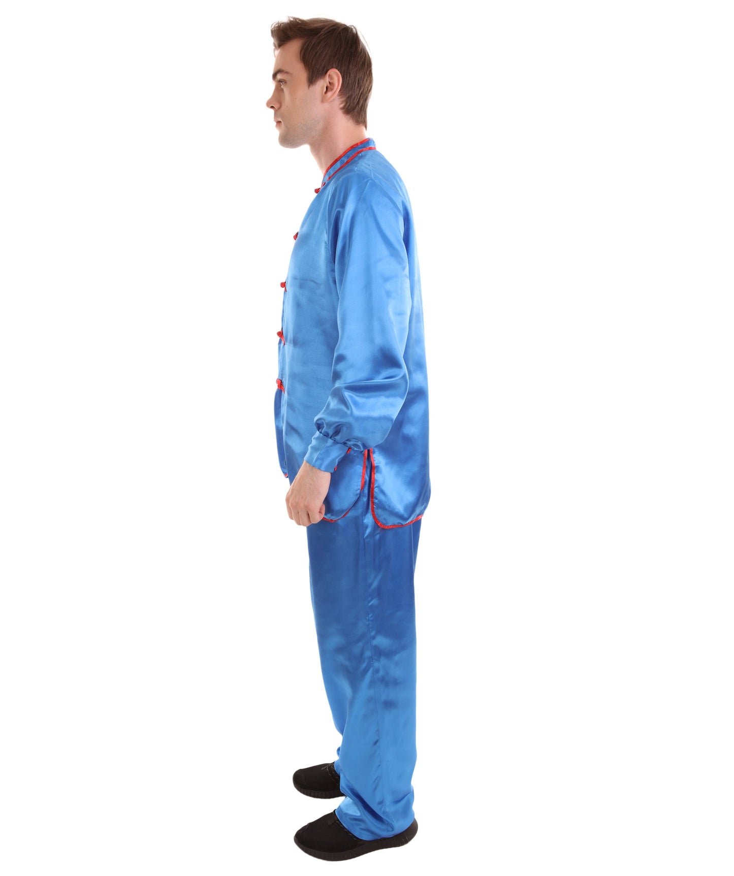 Blue Chinese Traditional Kung Fu Costume