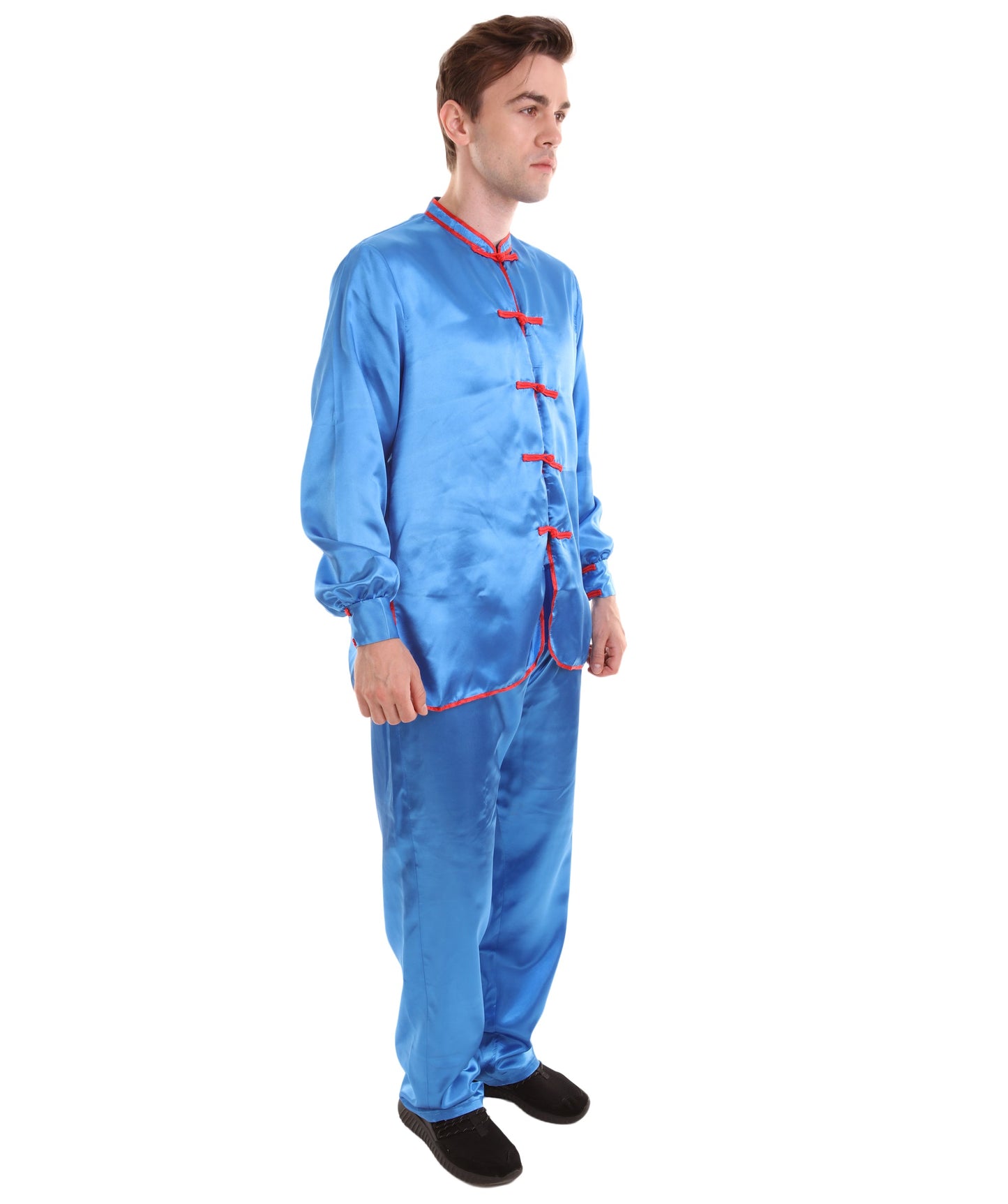 Blue Chinese Traditional Kung Fu Costume