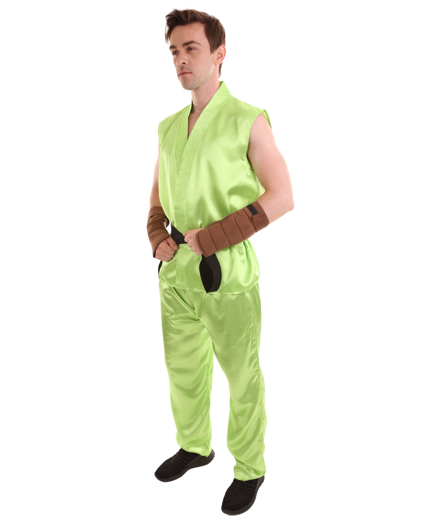 Lime Men's Karate Fancy Costume