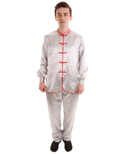 Silver Traditional Kung Fu Costume