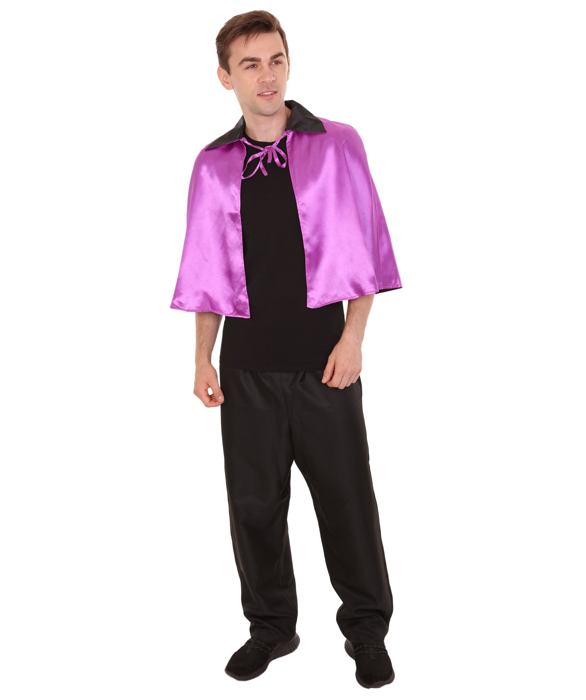 Light Purple & Black Vampire Cape