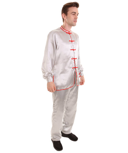 Silver Traditional Kung Fu Costume