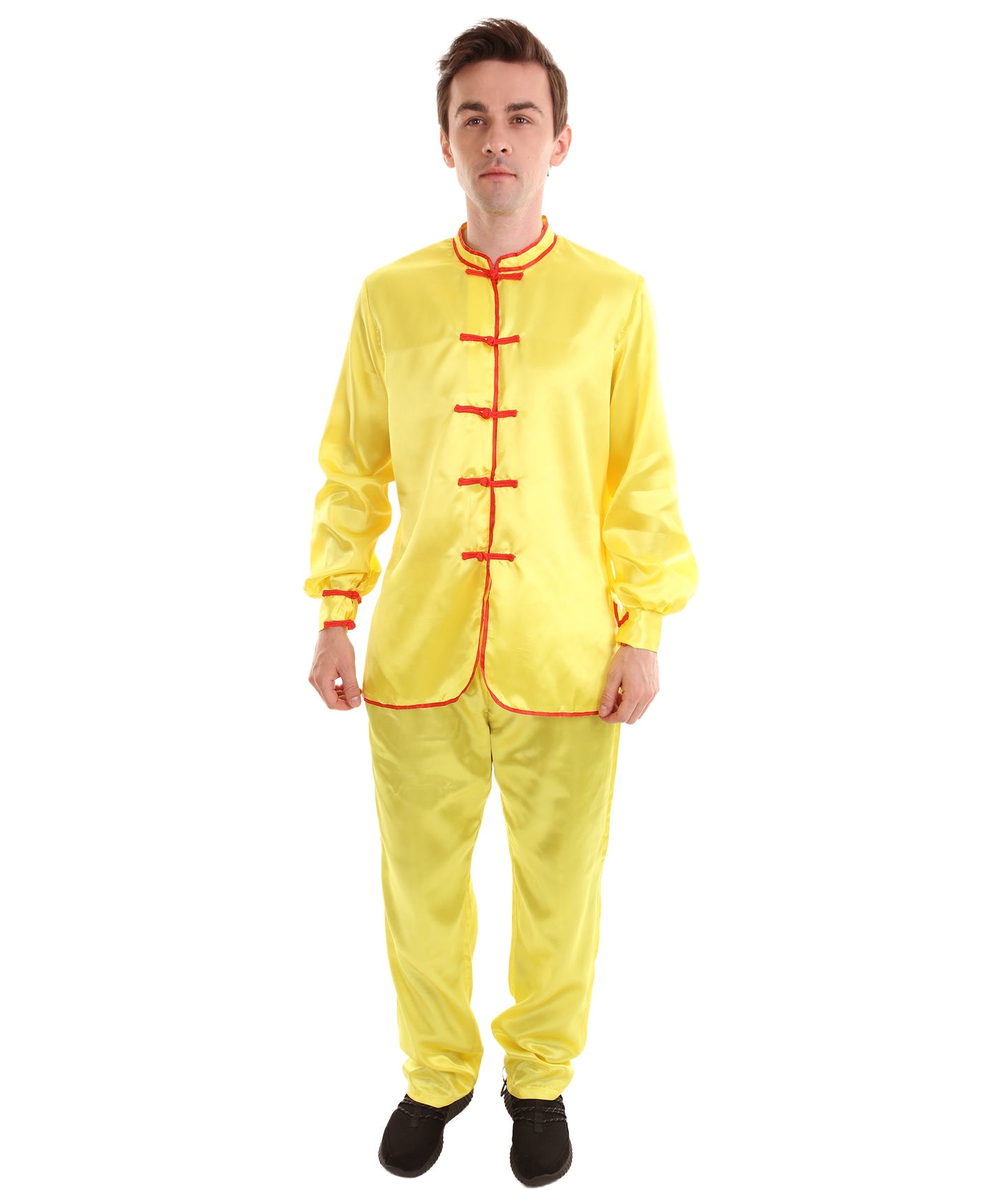 Yellow Traditional Kung Fu Costume