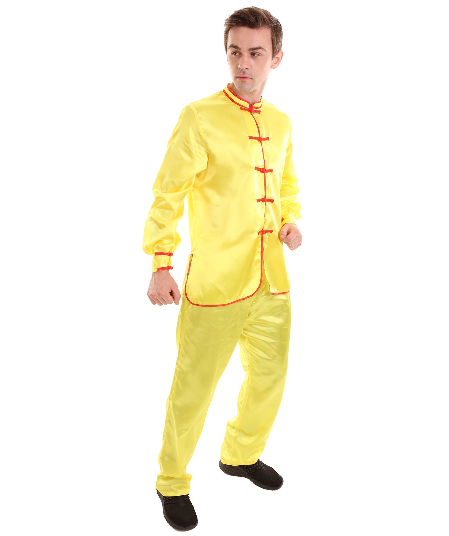 Yellow Traditional Kung Fu Costume