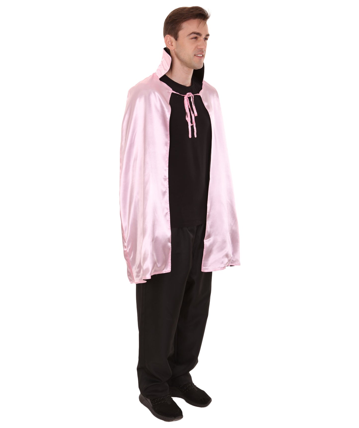 Pink/Black Reversible Vampire Cape Costume